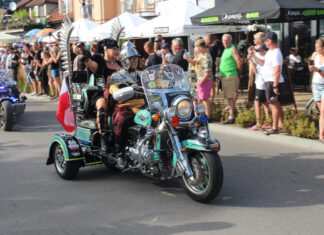 Łeba pełna motocykli