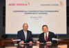 Air India i Singapore Airlines podpisują ramowe porozumienie o współpracy komercyjnej