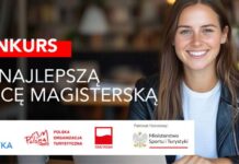Konkurs na Najlepszą Pracę Magisterską TERAZ POLSKA TURYSTYKA