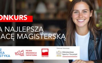 Konkurs na Najlepszą Pracę Magisterską TERAZ POLSKA TURYSTYKA