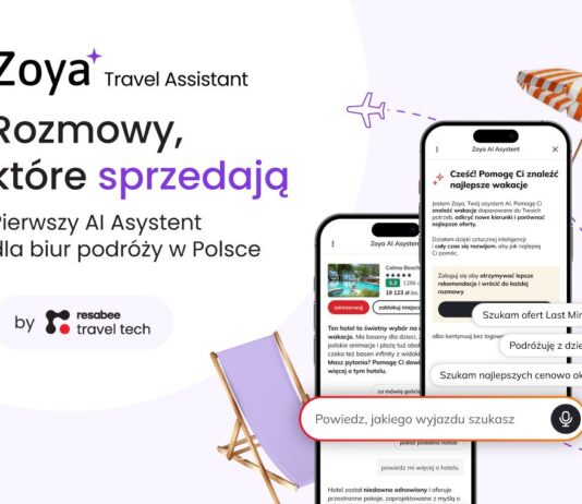 Zoya. Rozmowy, które sprzedają. Pierwszy AI asystent dla biur podróży w Polsce.