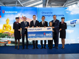 LOT uruchomił nowe połączenie do Bangkoku