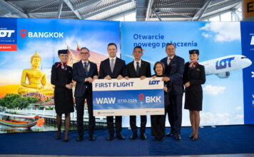 LOT uruchomił nowe połączenie do Bangkoku