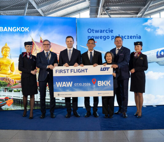 LOT uruchomił nowe połączenie do Bangkoku