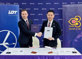 LOT i Thai Airways planują współpracę codeshare