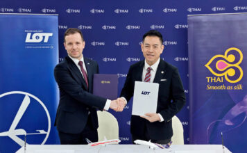LOT i Thai Airways planują współpracę codeshare
